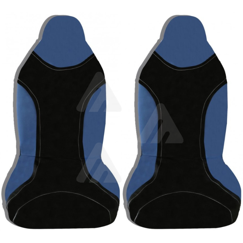 Set 2 coprisedili Capri Blu