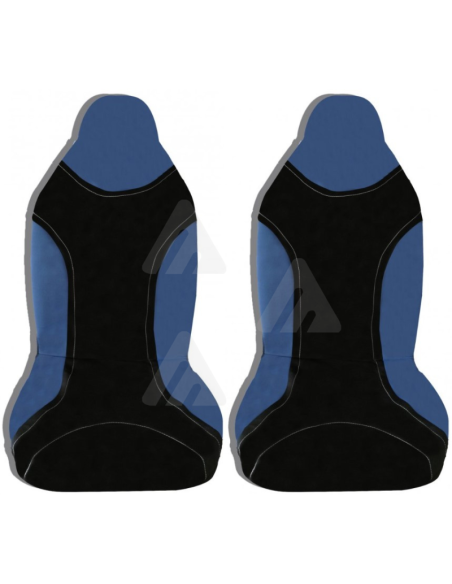 Set 2 coprisedili Capri Blu