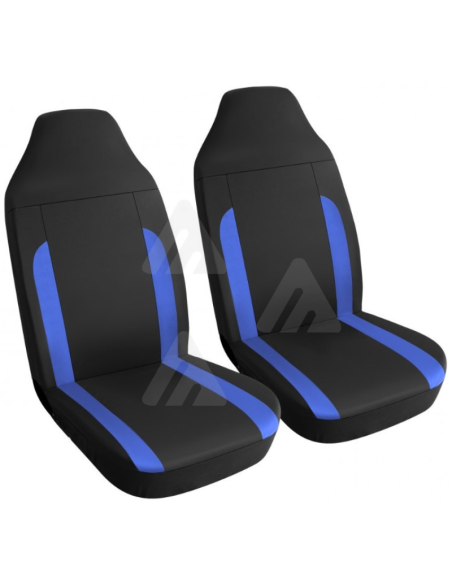 Set 2pz. coprisedile nizza Blu Anteriore