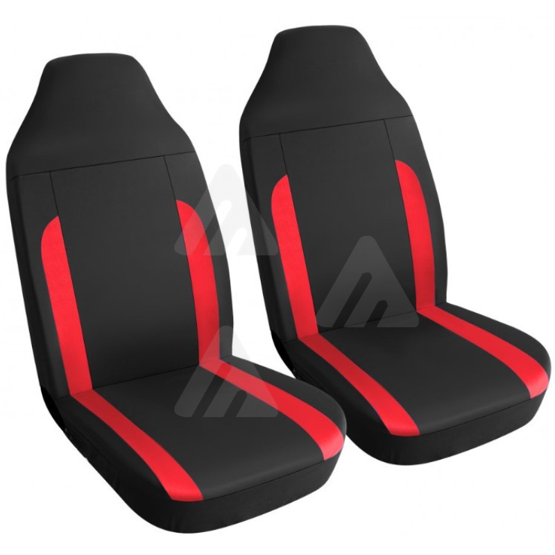 Set 2pz. coprisedile nizza Rosso Anteriore