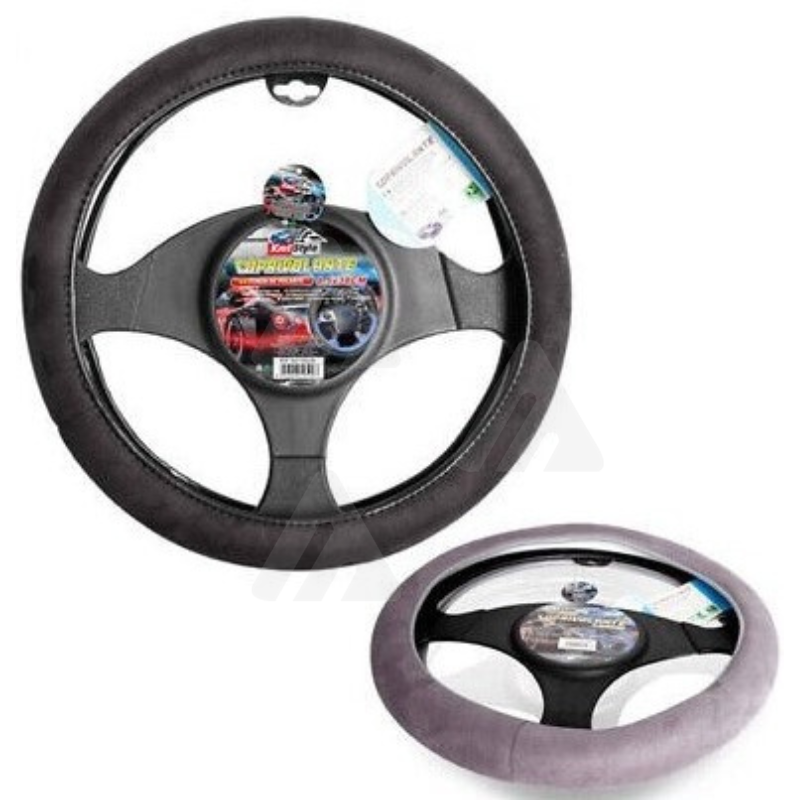 Coprivolante per auto universale Grigio/Nero...