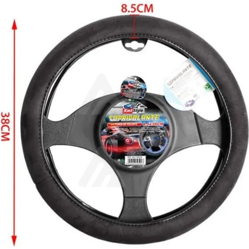 Coprivolante per auto universale Grigio/Nero...