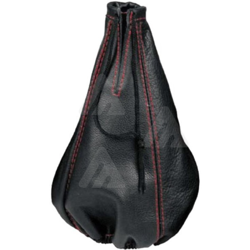 Cuffia cambio nero rosso