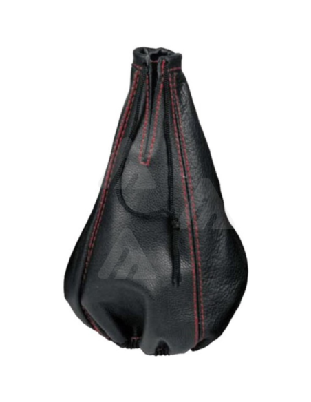 Cuffia cambio nero rosso