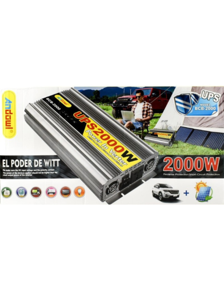 Inverter di Potenza Onda sinusoidale 2000W 220V