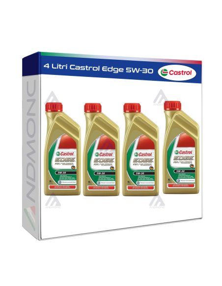 4 Litri Castrol Edge 5W-30 Formula completamente sintetica