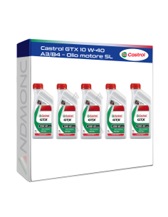 Castrol GTX 10 W-40 A3/B4 – Olio motore 5L