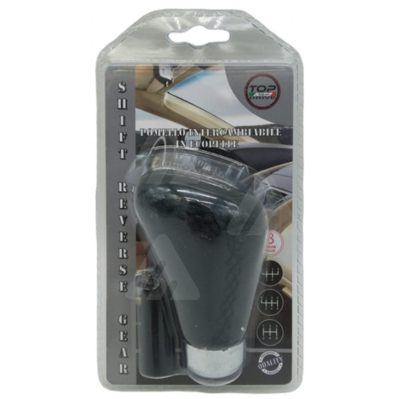 Pomello cambio shift reverse gear nero