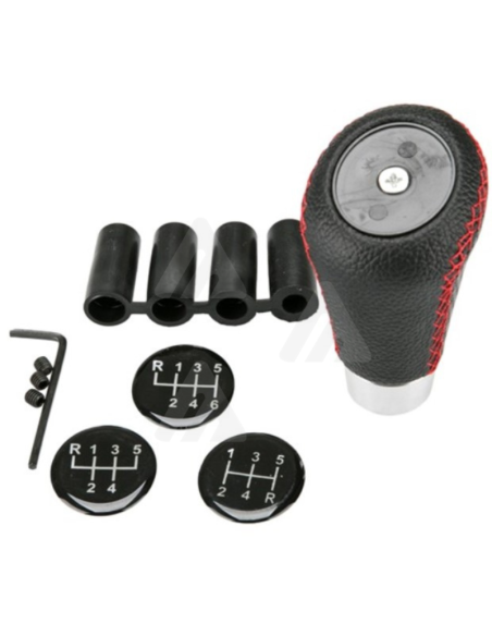 Pomello cambio shift reverse gear nero