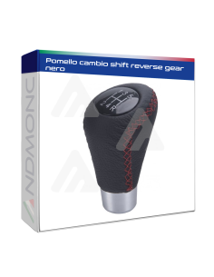Pomello cambio shift reverse gear nero