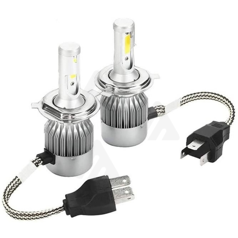 Kit luci led C6 H4-3 COB 3800LM 36W 6000K
