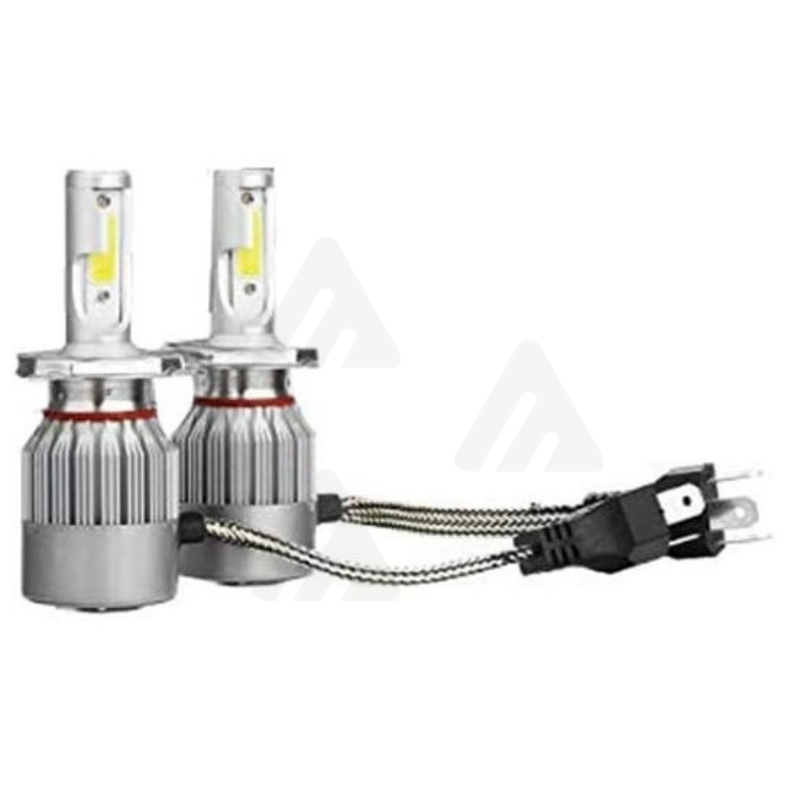 Kit luci led C6 H4-3 COB 3800LM 36W 6000K
