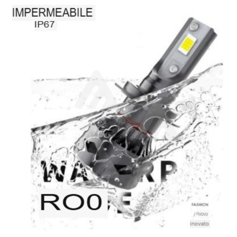 Kit luci led H7 15000 LM 100W