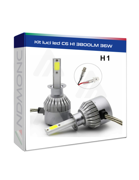 Kit luci led C6 H1 3800LM 36W