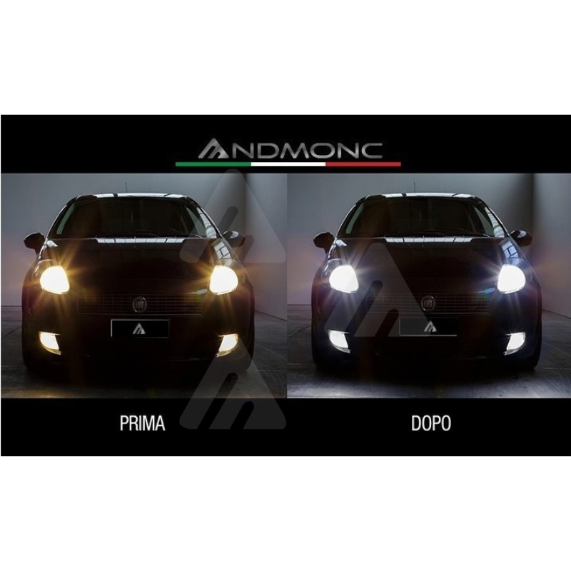 Kit luci led H7 7200LM 60W