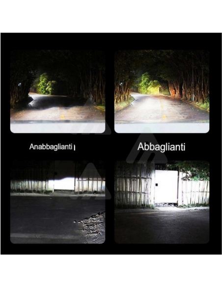 2x Kit lampade LED bianco H11 36W 3800LM 6000K Auto Moto C6