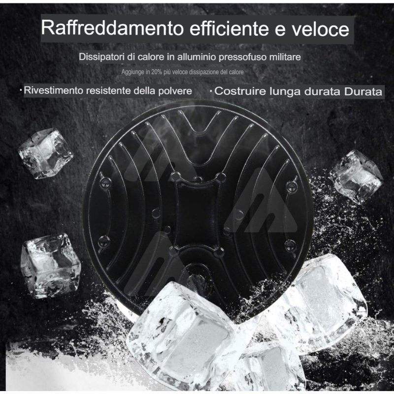 Faro da Lavoro Fuoristrada 2 X 42W Tondo Fari...