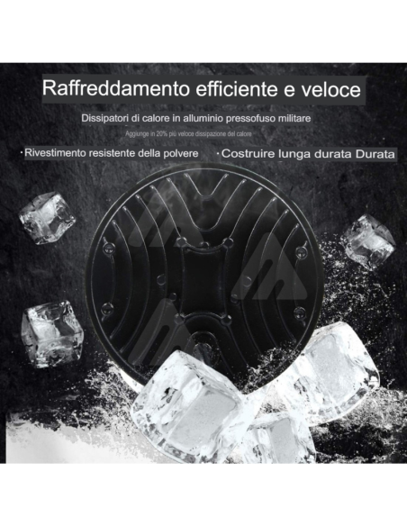 Faro da Lavoro Fuoristrada 2 X 42W Tondo Fari Led 12V 24V