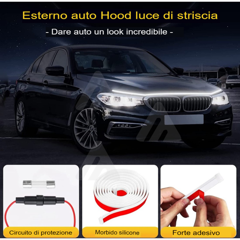 Luci a led striscia esterna per Auto Camion...