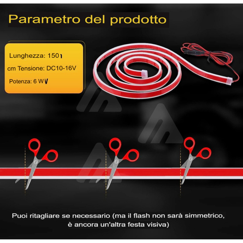 Luci a led striscia esterna per Auto Camion...