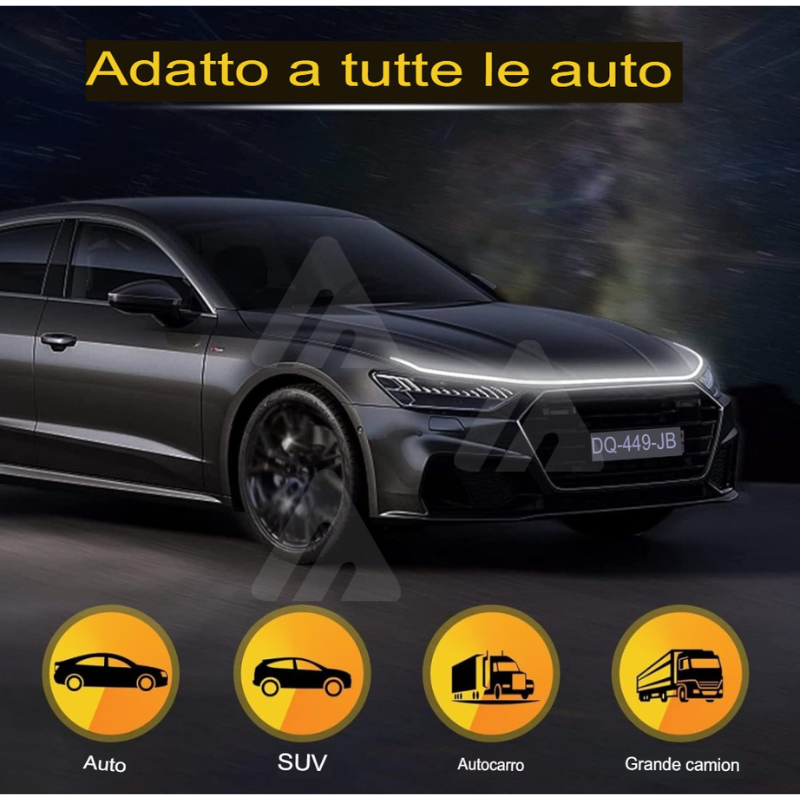 Luci a led striscia esterna per Auto Camion...