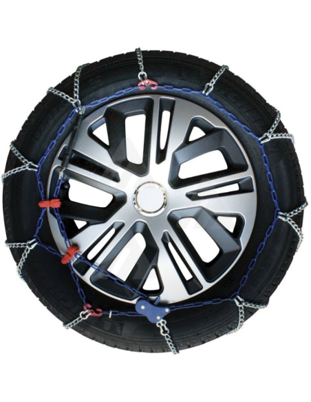 Catene da Neve 16 mm per SUV, Fuoristrada e Furgoni – Montaggio Facile con Bloccaggio di Tensione