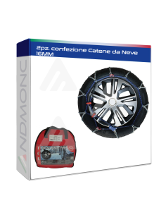 2pz. confezione Catene da Neve 16MM