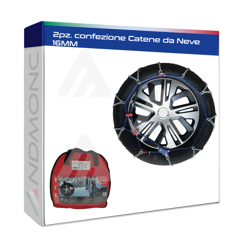 Catene da Neve 16 mm per SUV, Fuoristrada e...