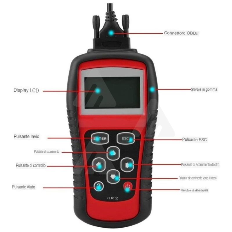 Tester OBD2 II scanner