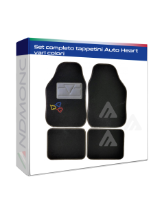 Set completo tappetini Auto Heart vari colori