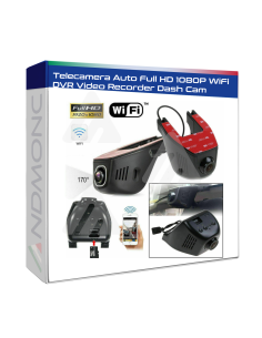Telecamera Auto Full HD 1080P WiFi DVR Video Recorder...