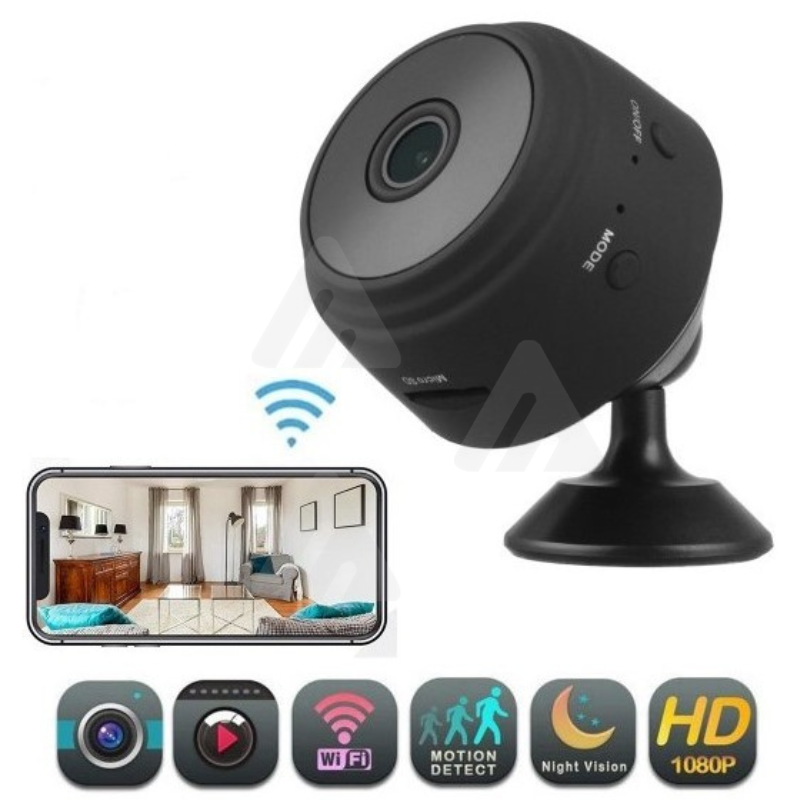 Telecamera Wireless Wifi con visione Notturna