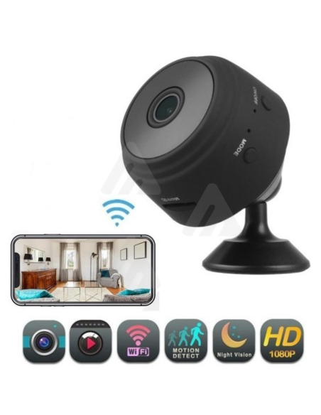 Telecamera Wireless Wifi con visione Notturna