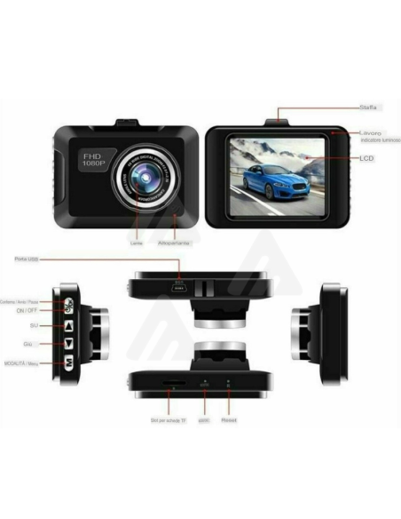 mini telecamera per dvr auto full hd 1080p