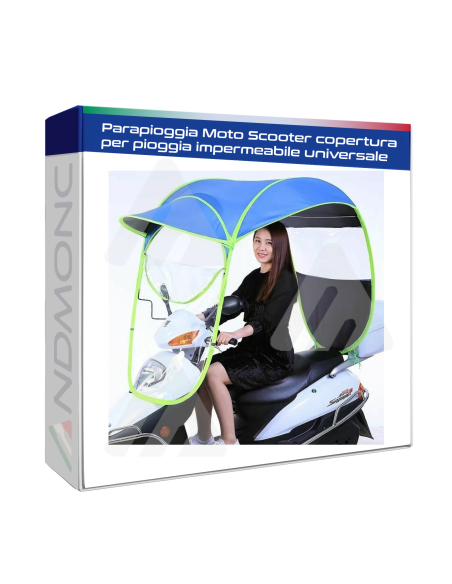 Parapioggia Moto Scooter copertura per pioggia impermeabile universale
