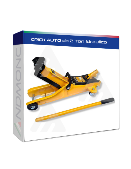 CRICK AUTO da 2 Ton sollevatore Idraulico cric