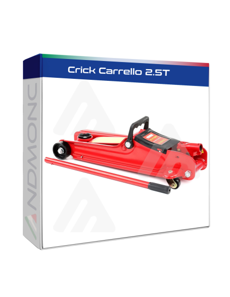 CRICK AUTO da 2,5 Ton sollevatore Idraulico cric carrello