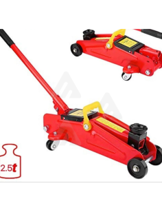 CRICK AUTO da 2,5 Ton sollevatore Idraulico cric carrello 2