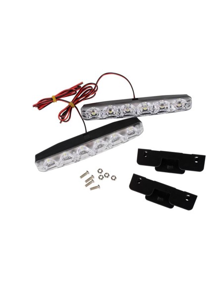2x fari Fendinebbia luce di striscia LED