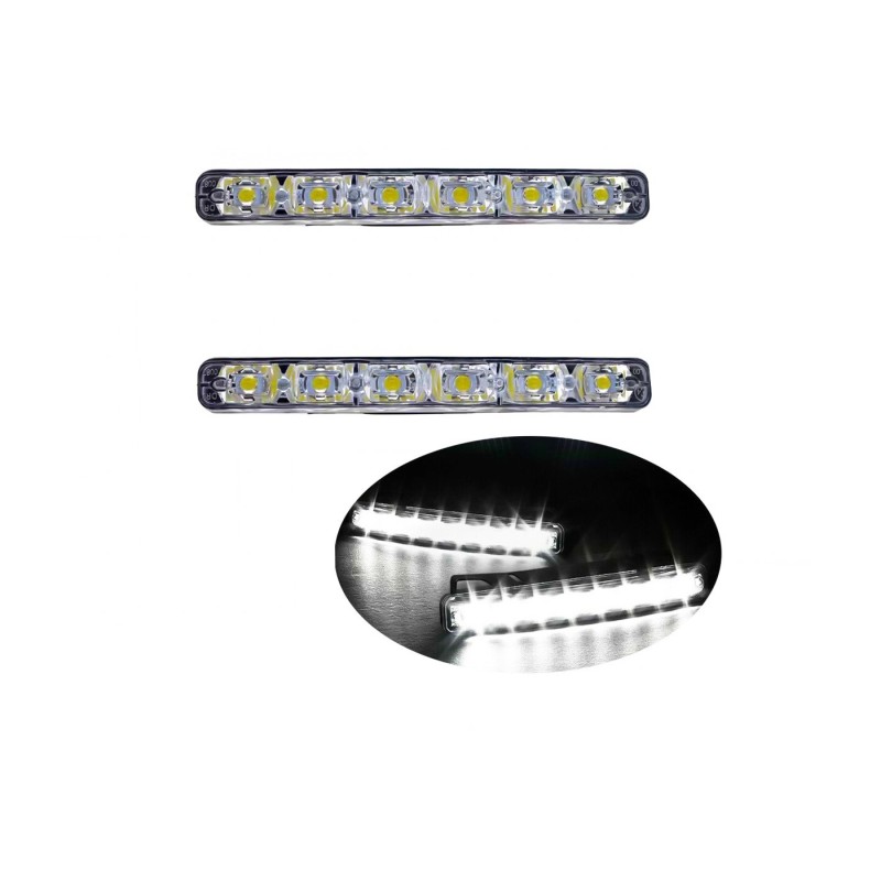 2x fari Fendinebbia luce di striscia LED