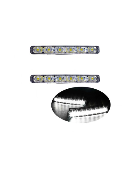 2x fari Fendinebbia luce di striscia LED