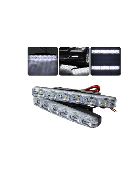 2x fari Fendinebbia luce di striscia LED