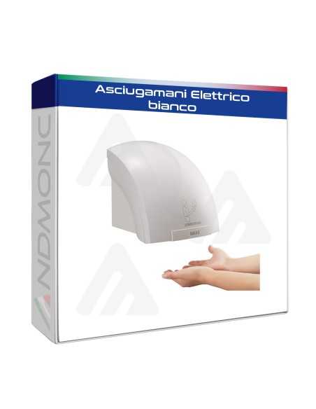 Asciugamani Elettrico, bianco