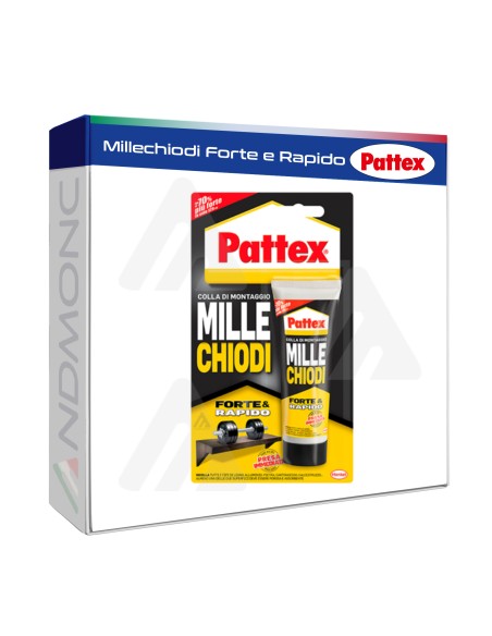 3x Pattex Millechiodi Forte e Rapido
