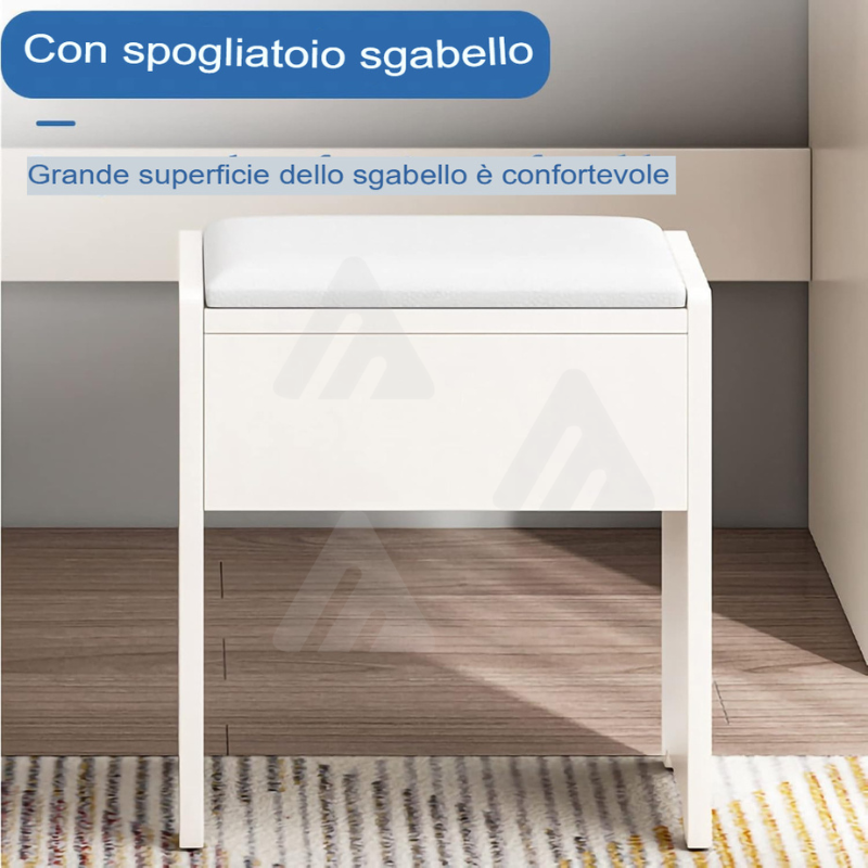 Tavolo da toeletta a LED con specchio...