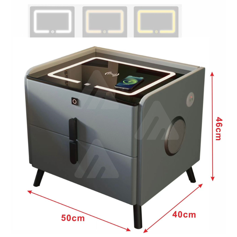 Tavolino con altoparlante Bluetooth , comodino...