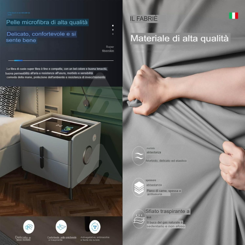 Tavolino con altoparlante Bluetooth , comodino...