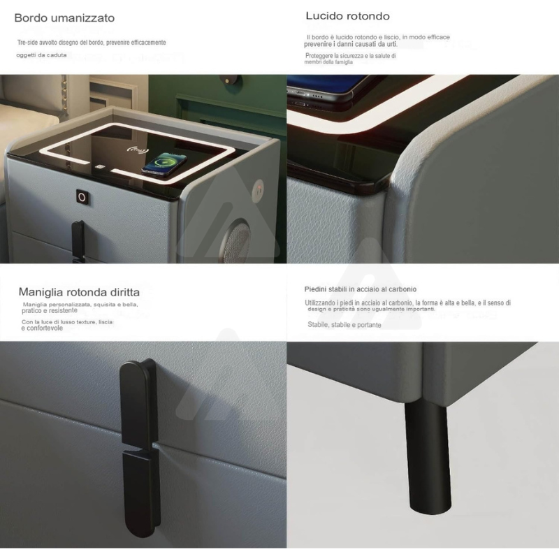 Tavolino con altoparlante Bluetooth , comodino...