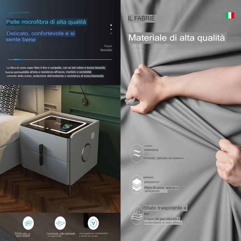 Tavolino con altoparlante Bluetooth , comodino...