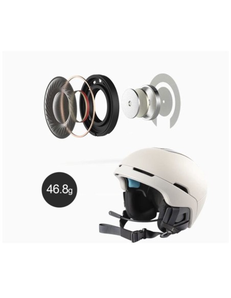 Cuffia per casco moto auricolari